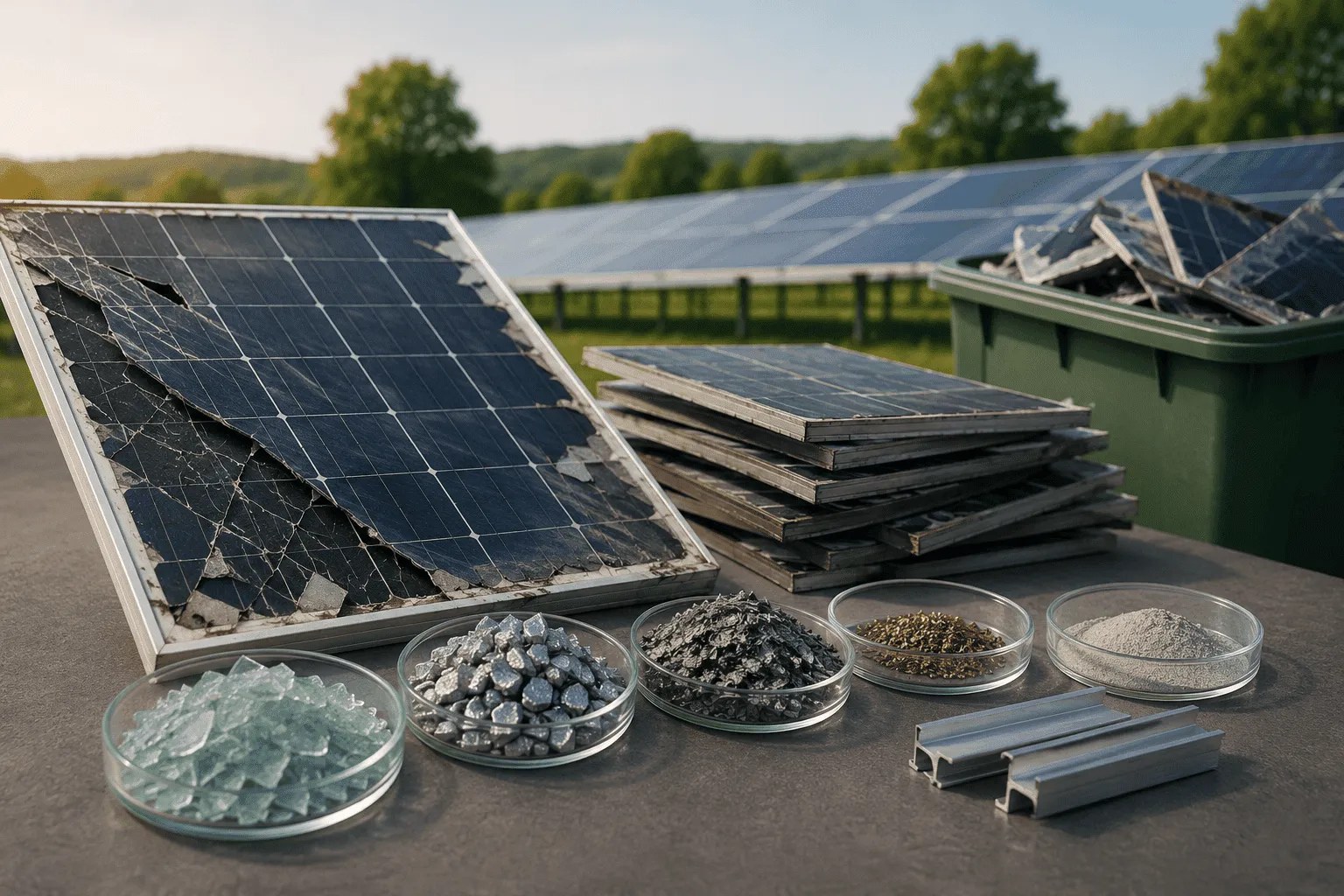 Solar Waste Recycling Facility